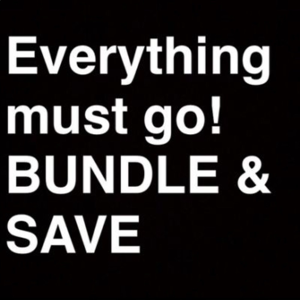 BUNDLE AND SAVE, MAKE AN OFFER!